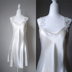 *SOLD* California Dynasty // VTG White Slip Dress